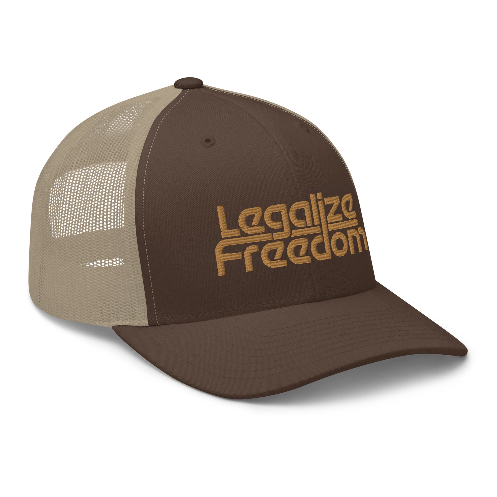 Legalize Freedom Retro Trucker Cap