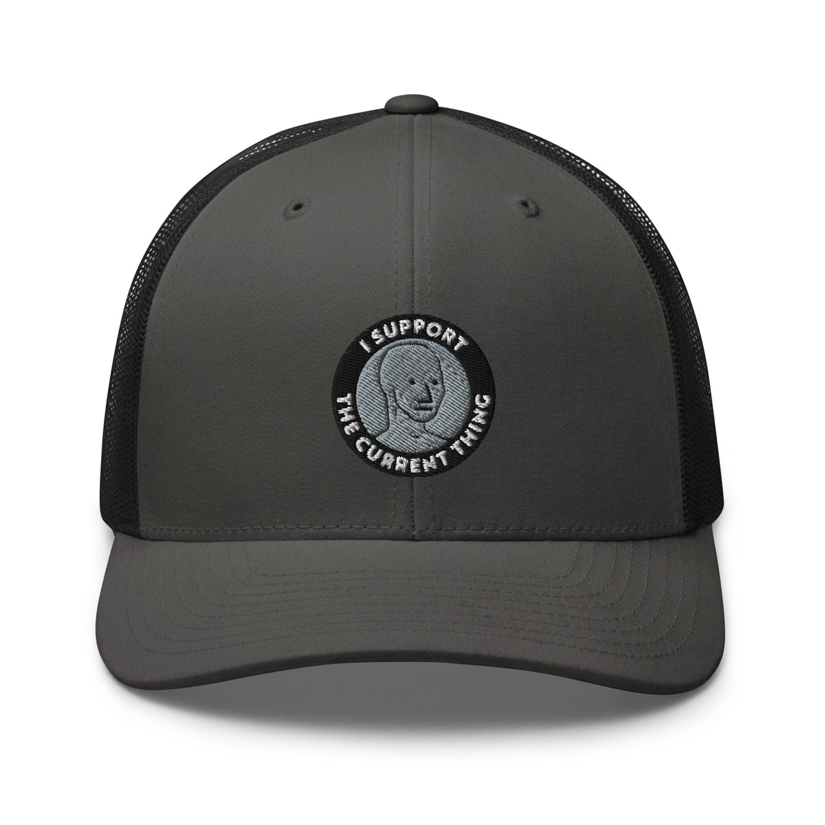 I Support the Current Thing NPC Trucker Cap