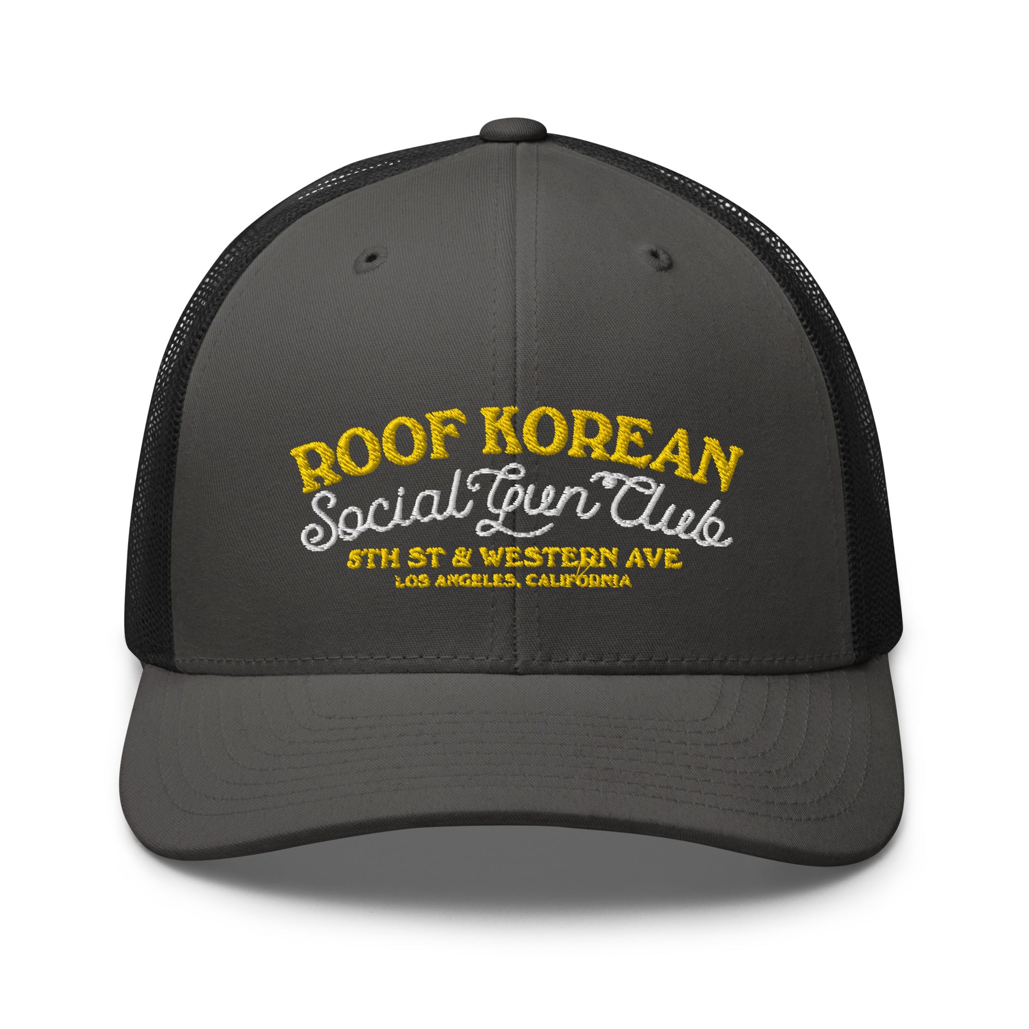 Roof Korean Social Gun Club Trucker Cap