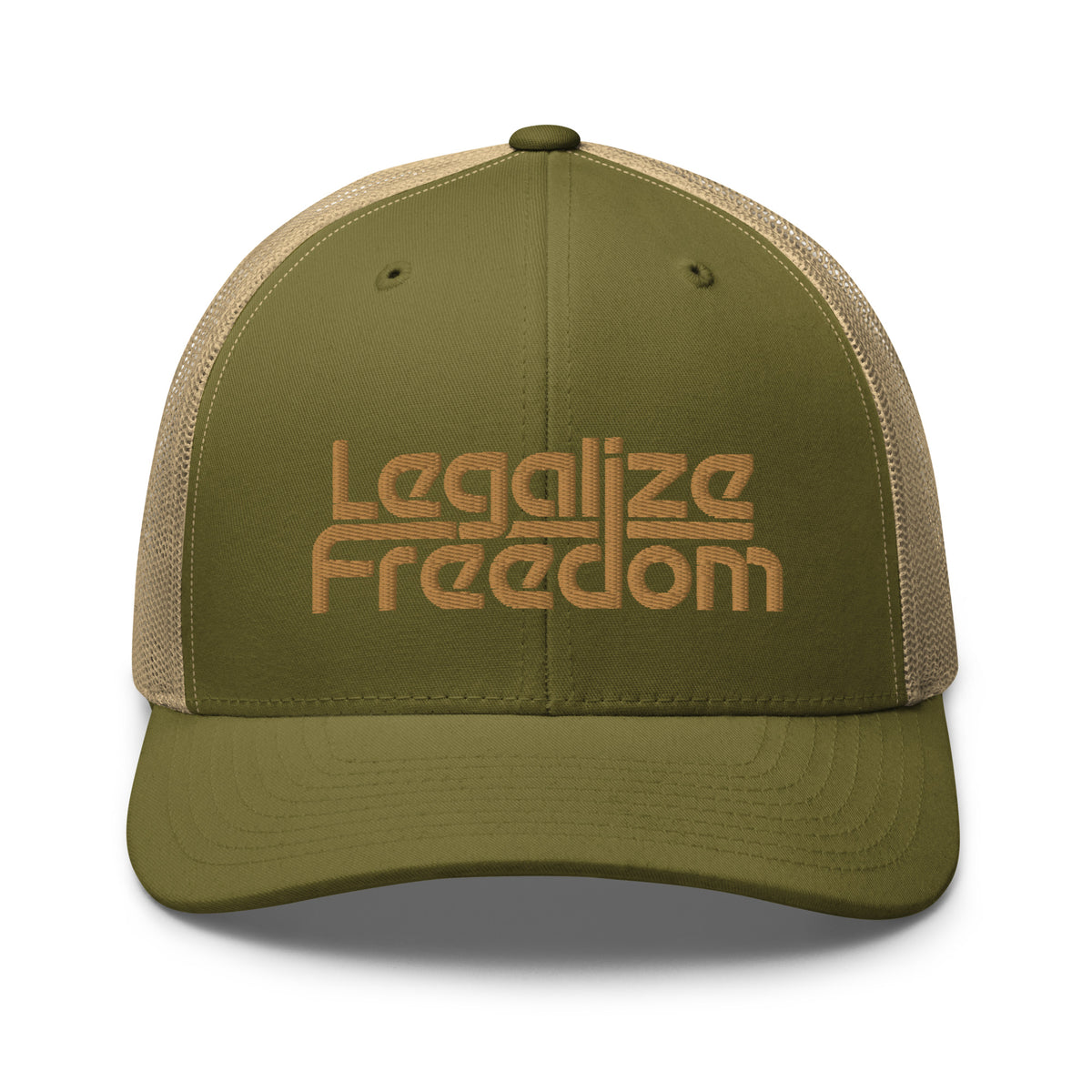 Legalize Freedom Retro Trucker Cap