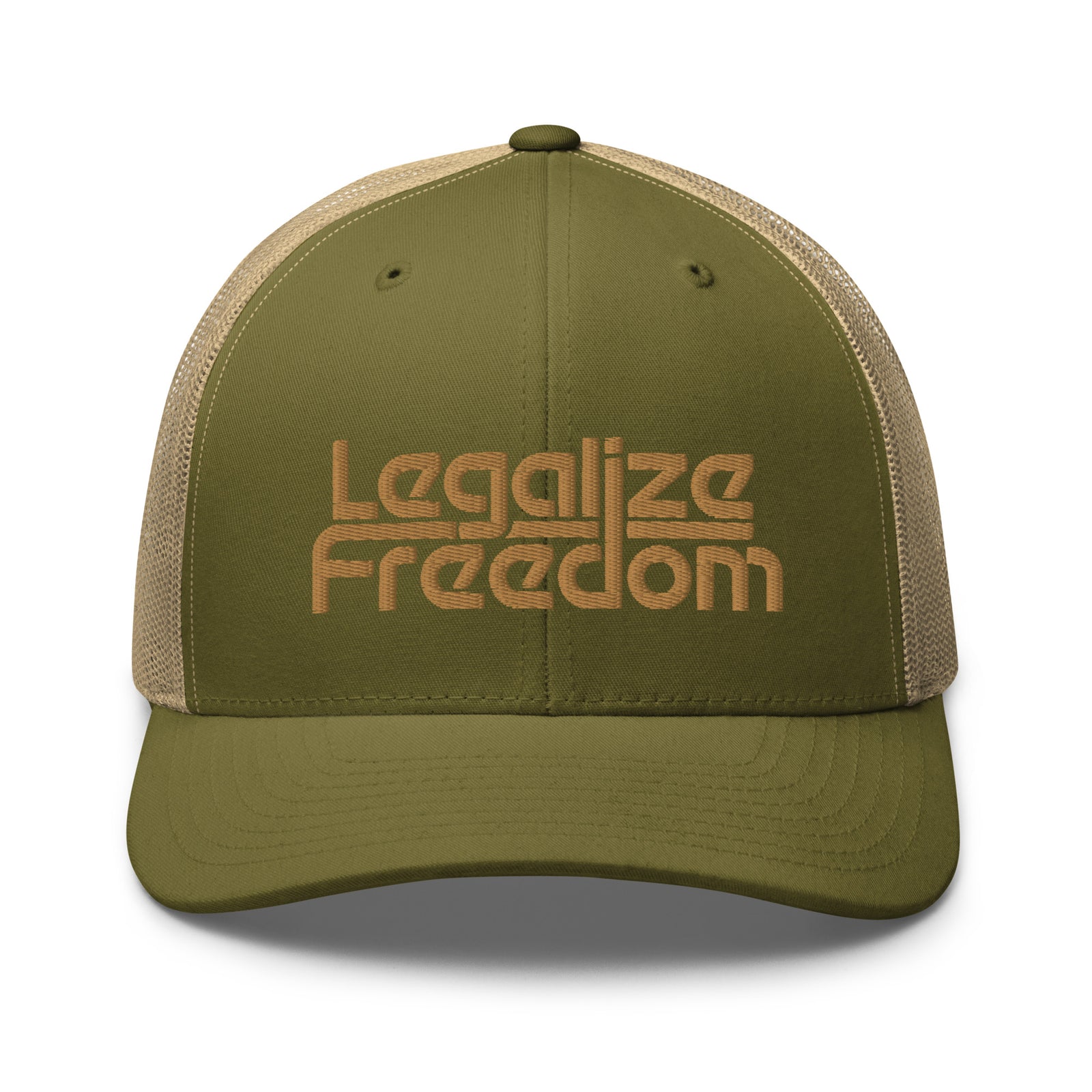 Legalize Freedom Retro Trucker Cap