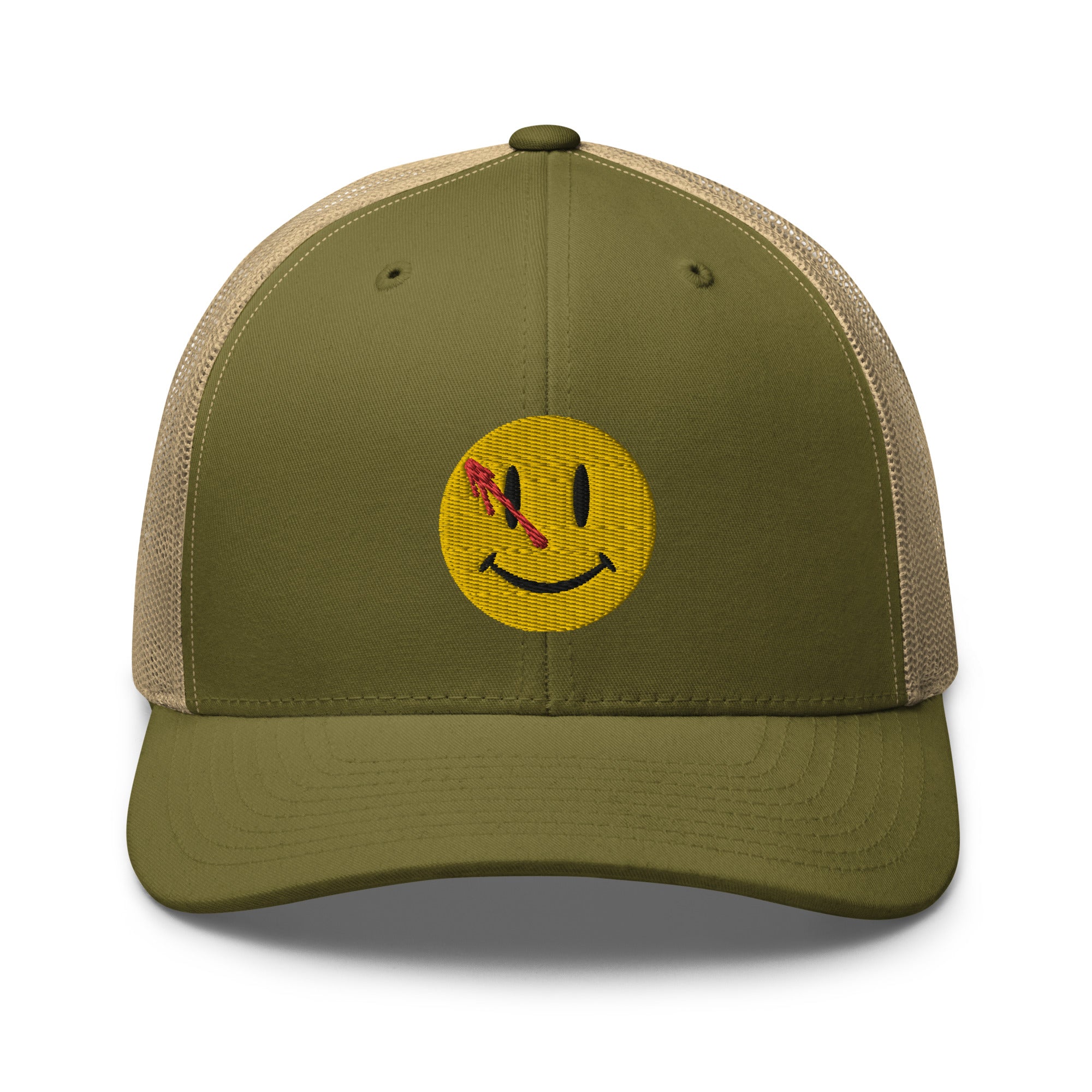 Watchmen Smiley Face Trucker Cap