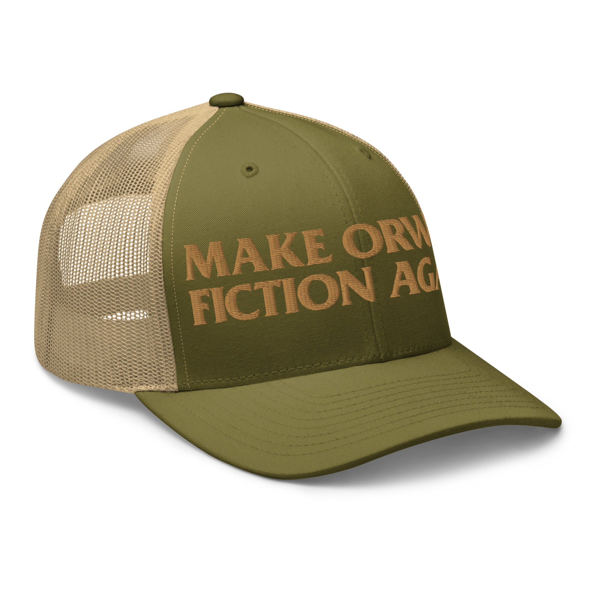 Orwell Fiction Make Great Again Printed Black Hat Baseball Cap...