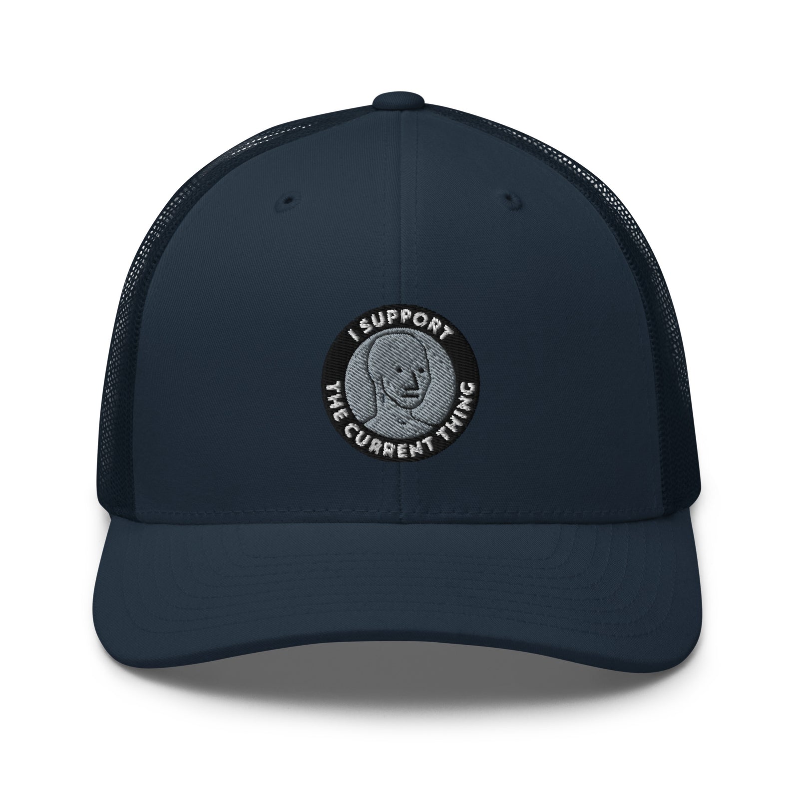 I Support the Current Thing NPC Trucker Cap