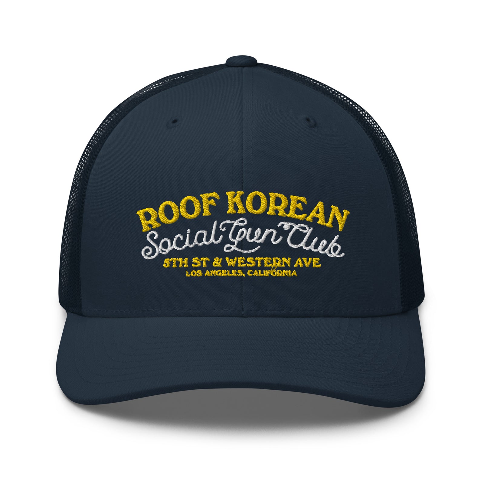 Roof Korean Social Gun Club Trucker Cap