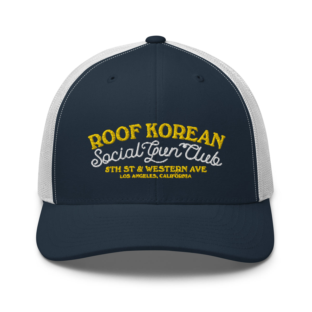 Roof Korean Social Gun Club Trucker Cap