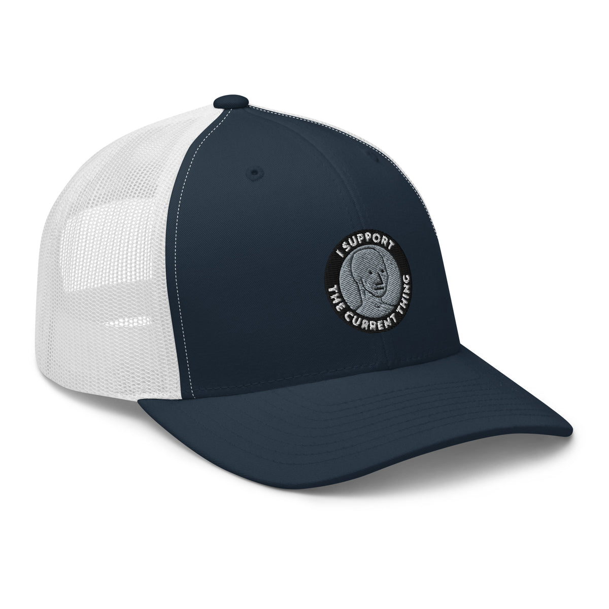 I Support the Current Thing NPC Trucker Cap