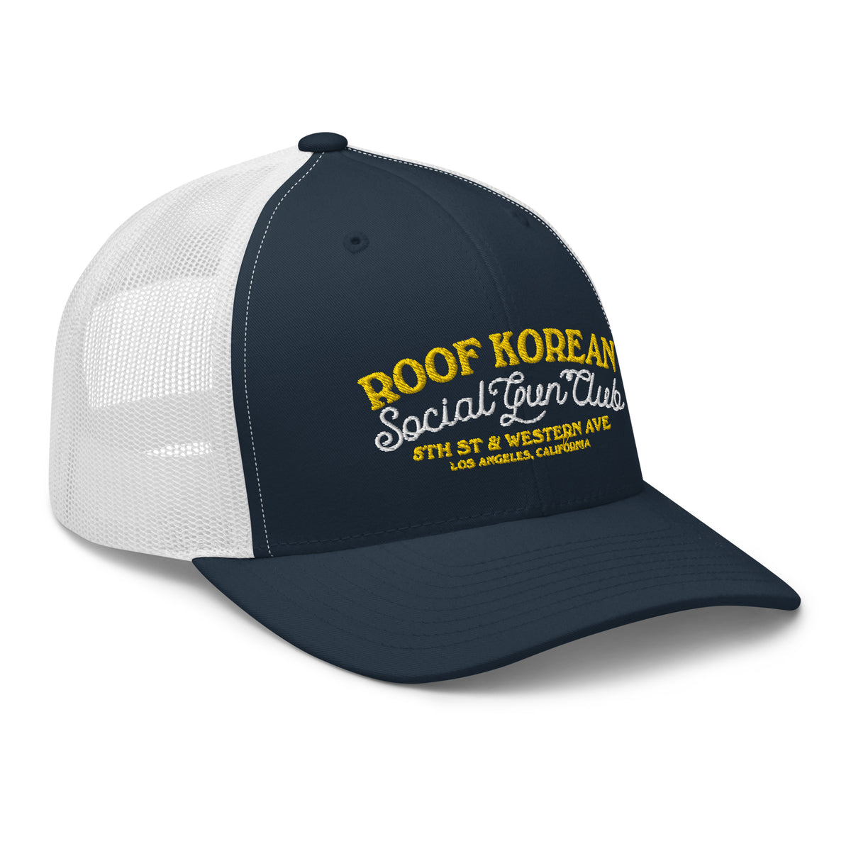 Roof Korean Social Gun Club Trucker Cap