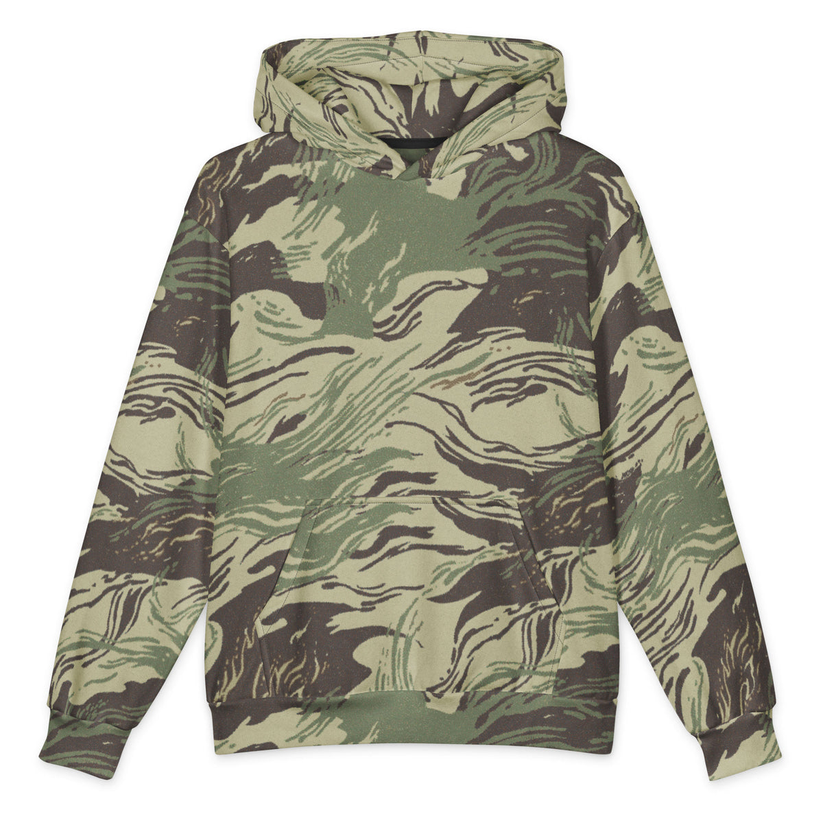 Rhodesian Dapple Brushstroke Oversized Cotton Hoodie