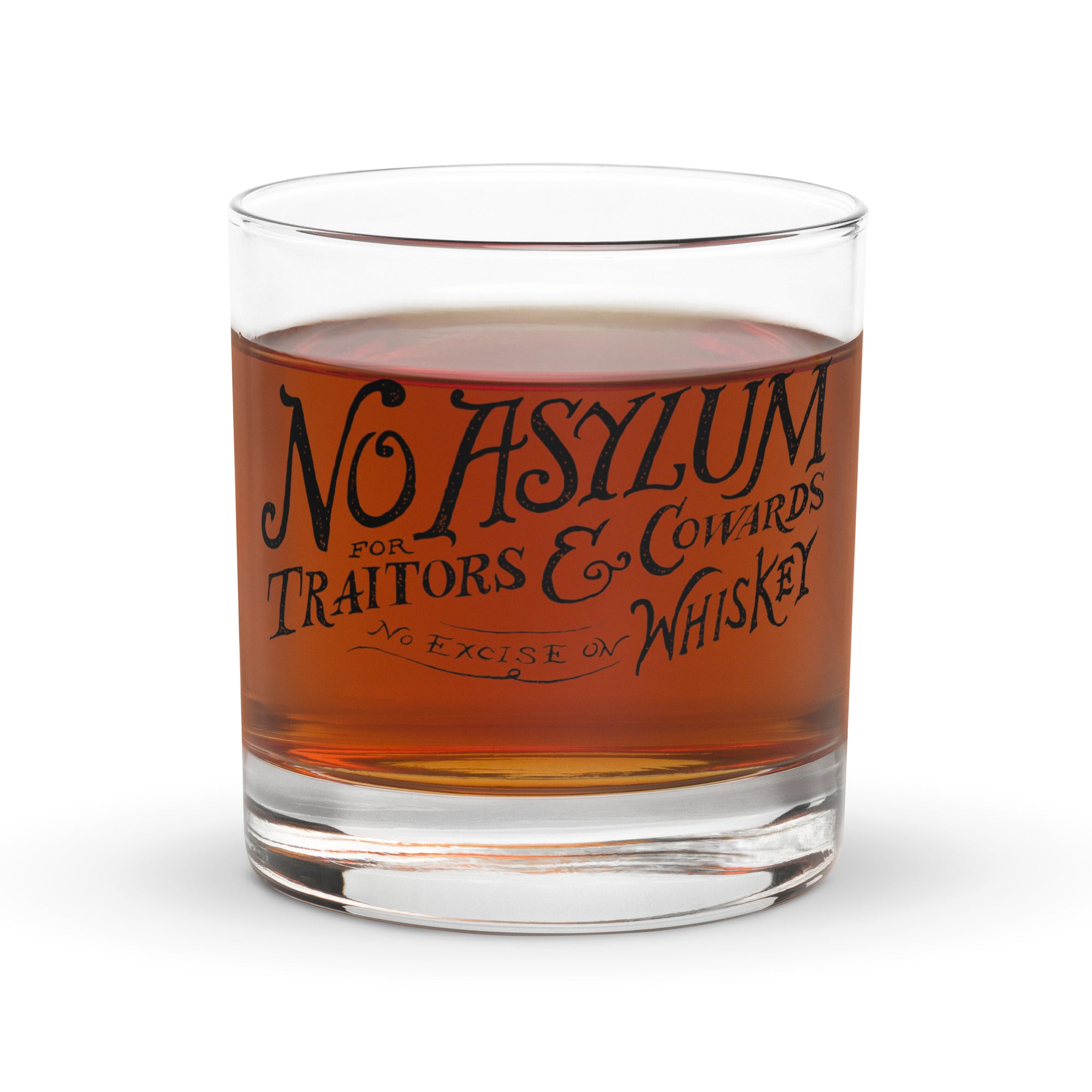 Whiskey Rebellion Rocks glass