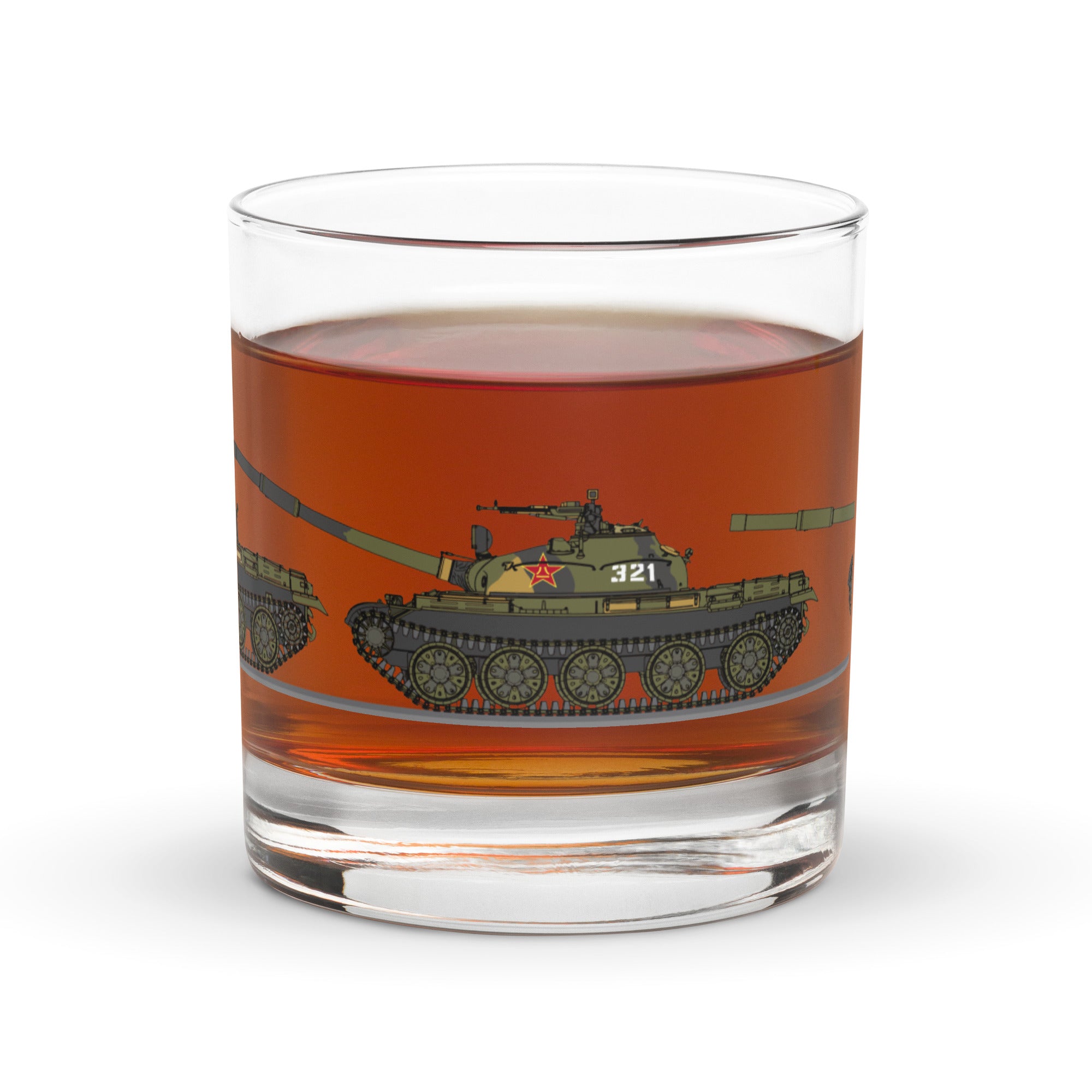 Tiananmen Tank Man Rocks Glass