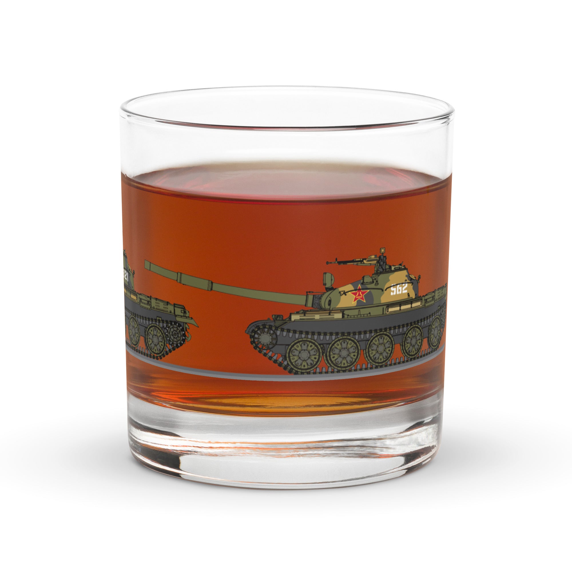 Tiananmen Tank Man Rocks Glass