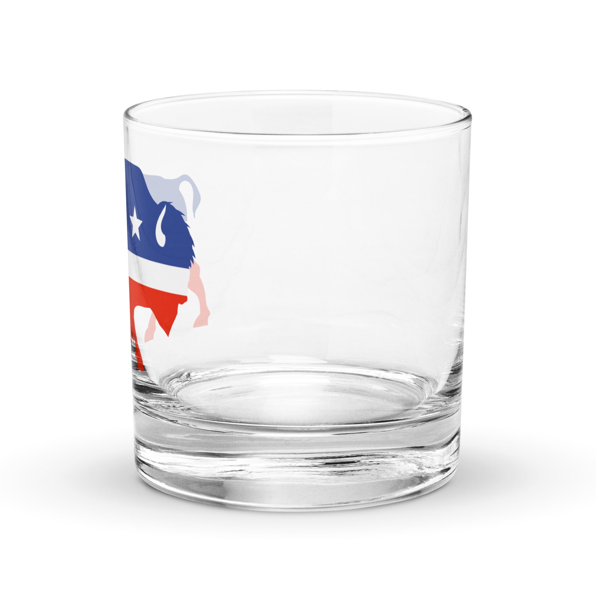 Liberty Maniacs Bison Rocks Glass