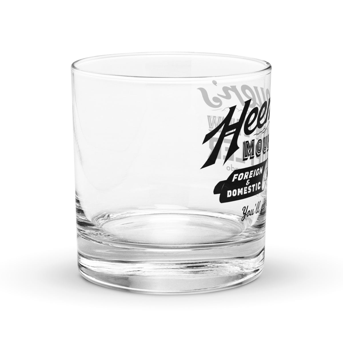 Heemeyer&#39;s Mountain View Muffler Rocks glass