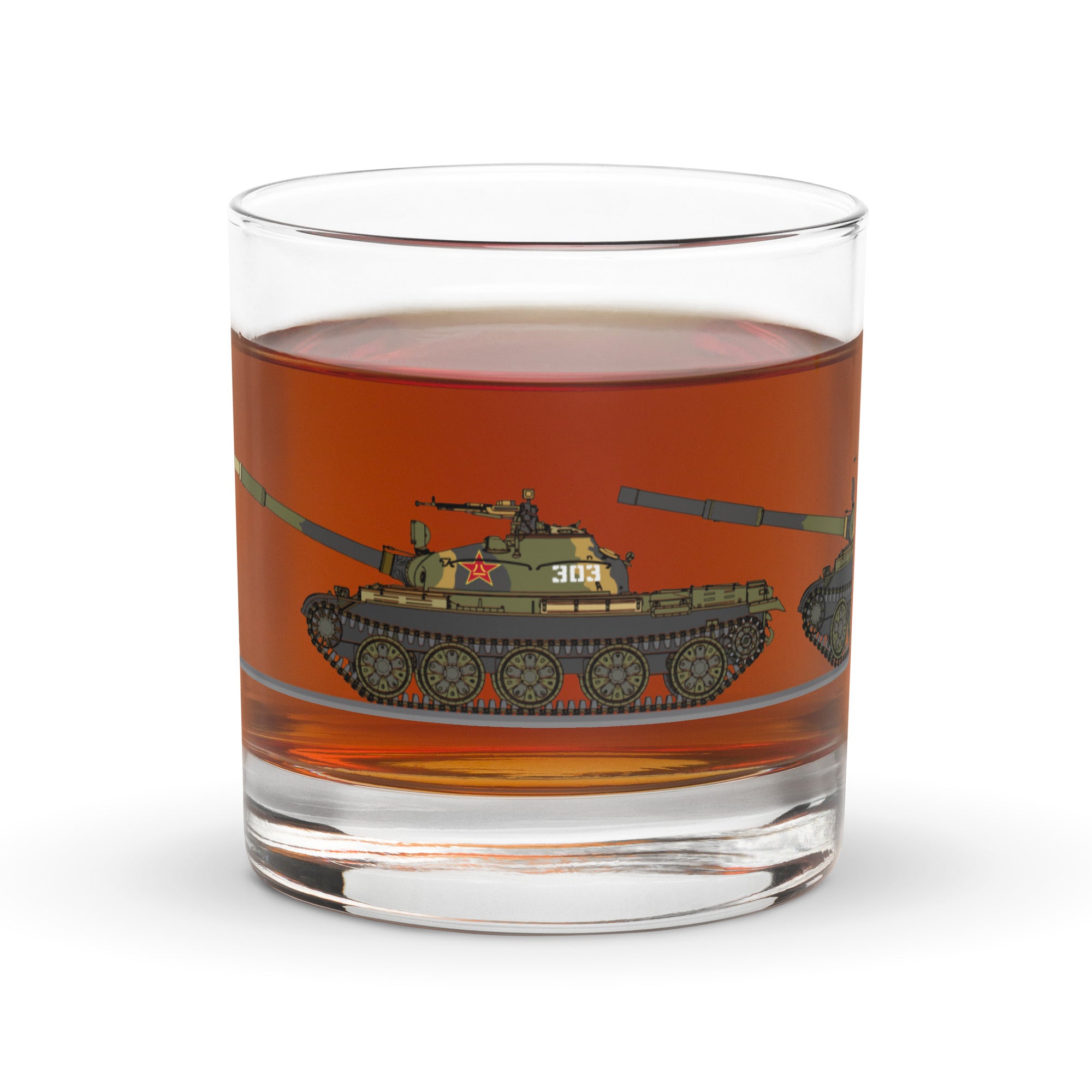 Tiananmen Tank Man Rocks Glass