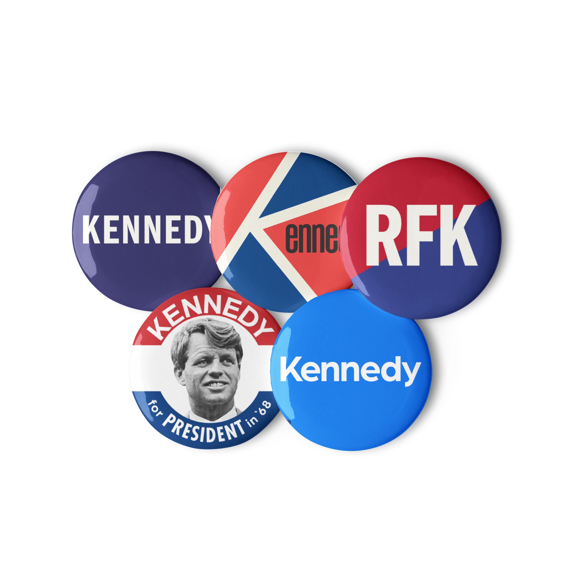 Bobby Kennedy 1968 Button Pack
