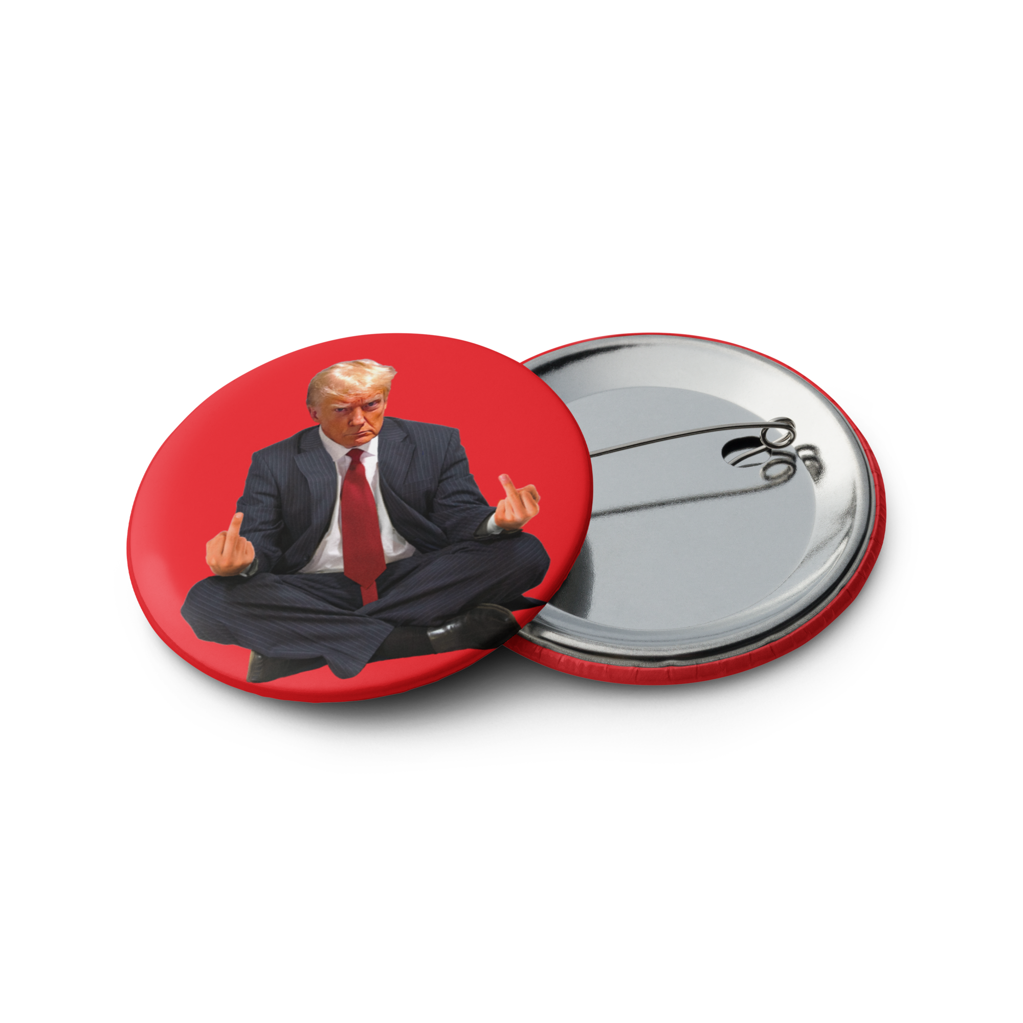 Zen of Trump Mugshot Set of Buttons