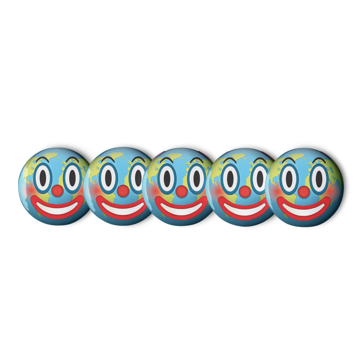 Clown World Pinback Button Set