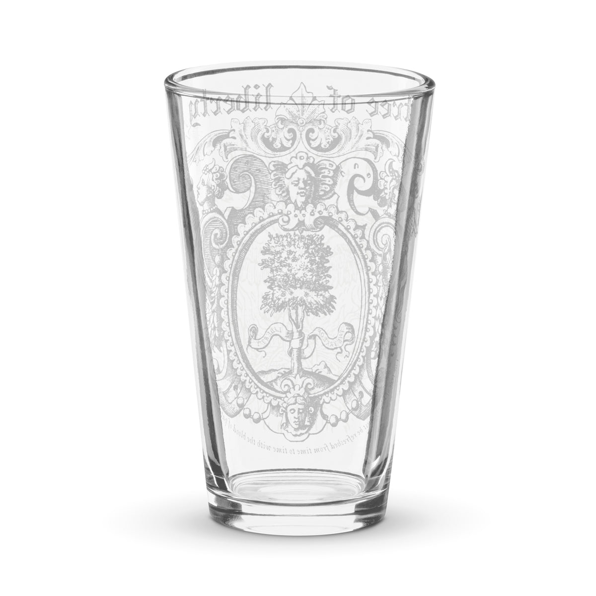 Tree of Liberty Shaker Pint Glass