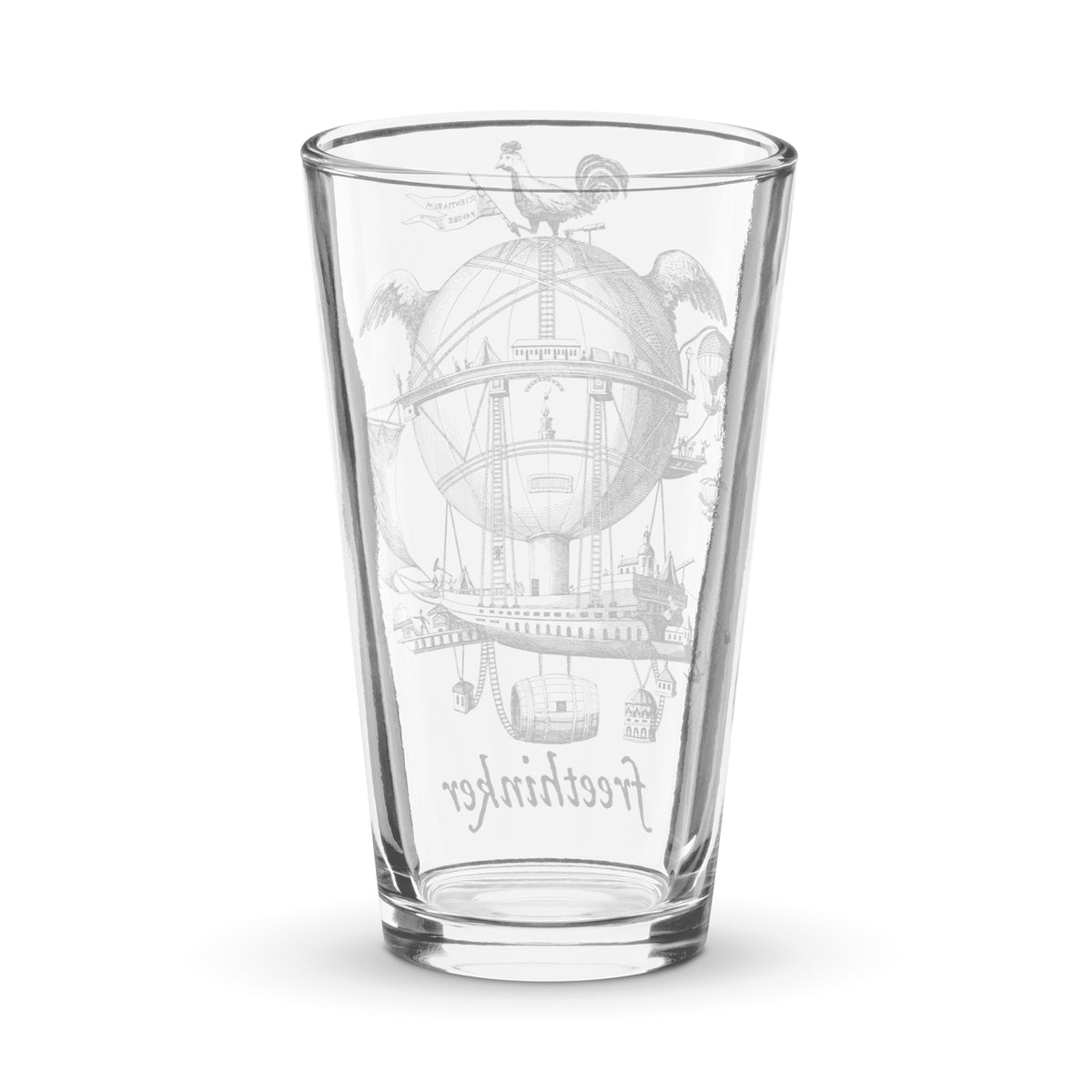Free Thinker Shaker Pint Glass