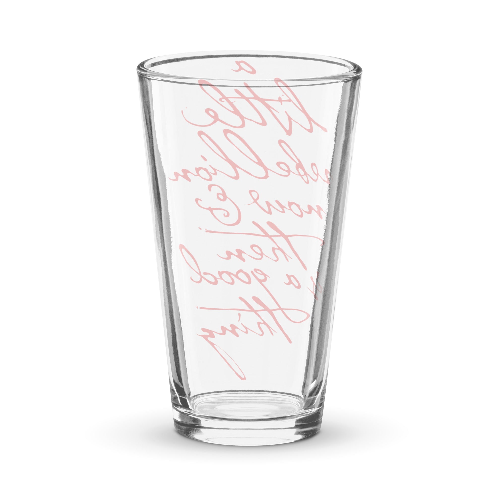 A Little Rebellion Now and Then is a Good Thing Jefferson Quote Shaker Pint Glass
