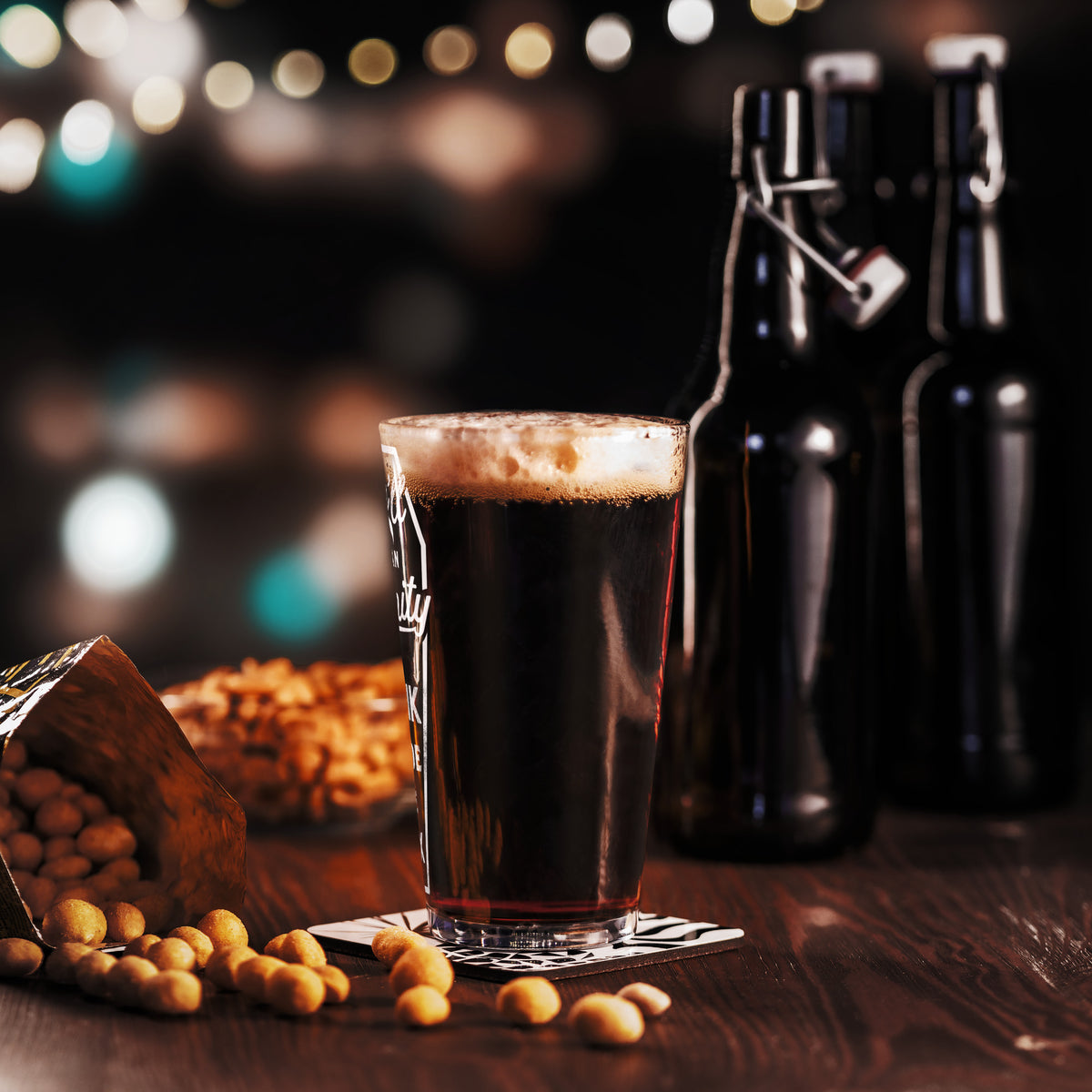 You&#39;ll Have an Eternity to Think Inside the Box Pint Glass