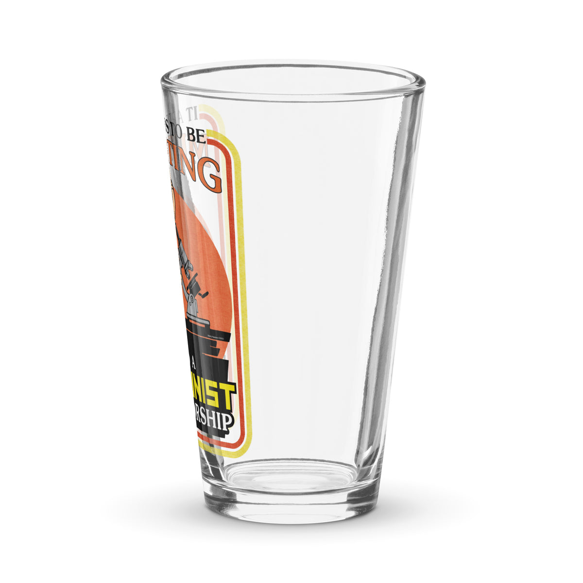 It Appears to Be Mutating Into A Communist Dictatorship Pint Glass