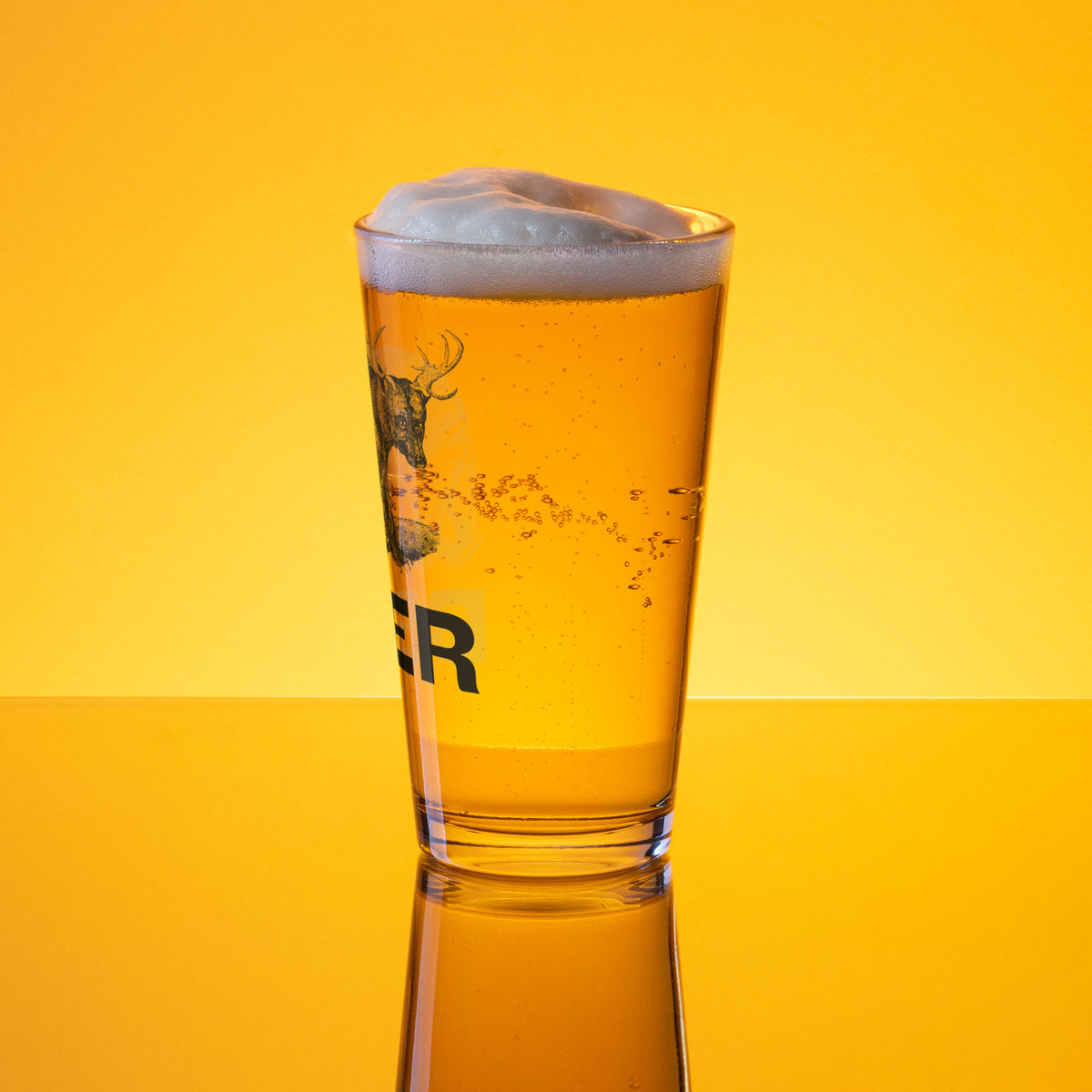 BEER Shaker Pint Glass