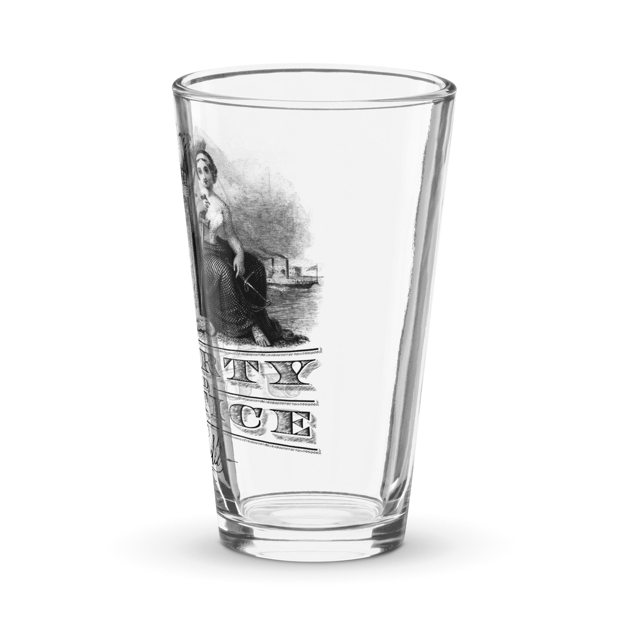 Liberty and Justice for All Shaker Pint Glass
