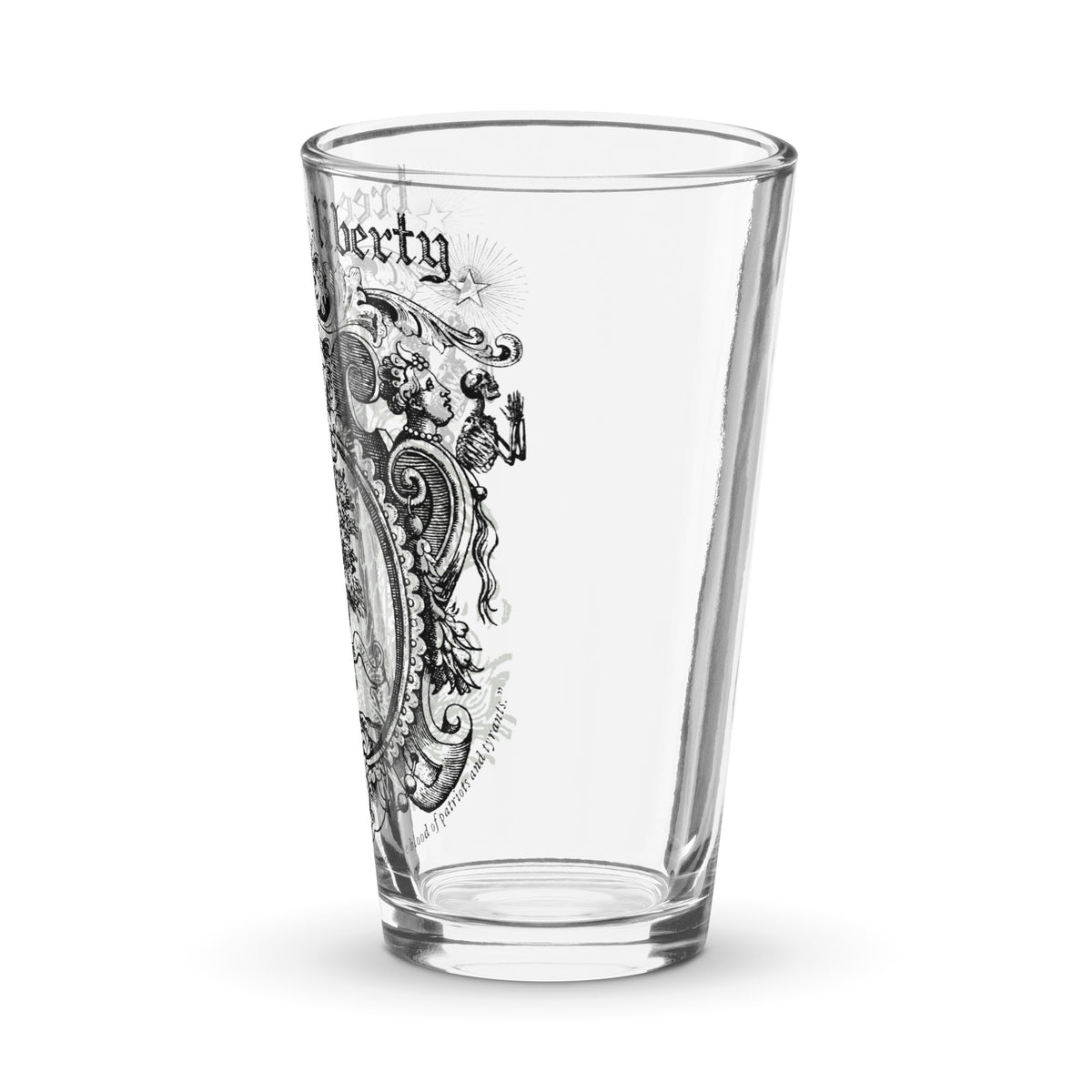 Tree of Liberty Shaker Pint Glass