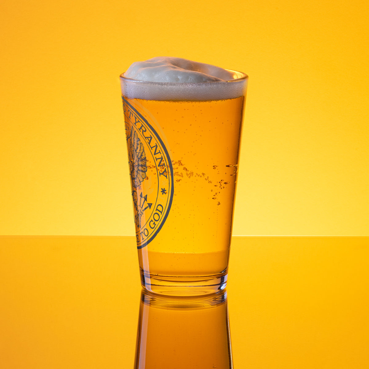 Resistance to Tyranny is Obedience to God Pint Glass