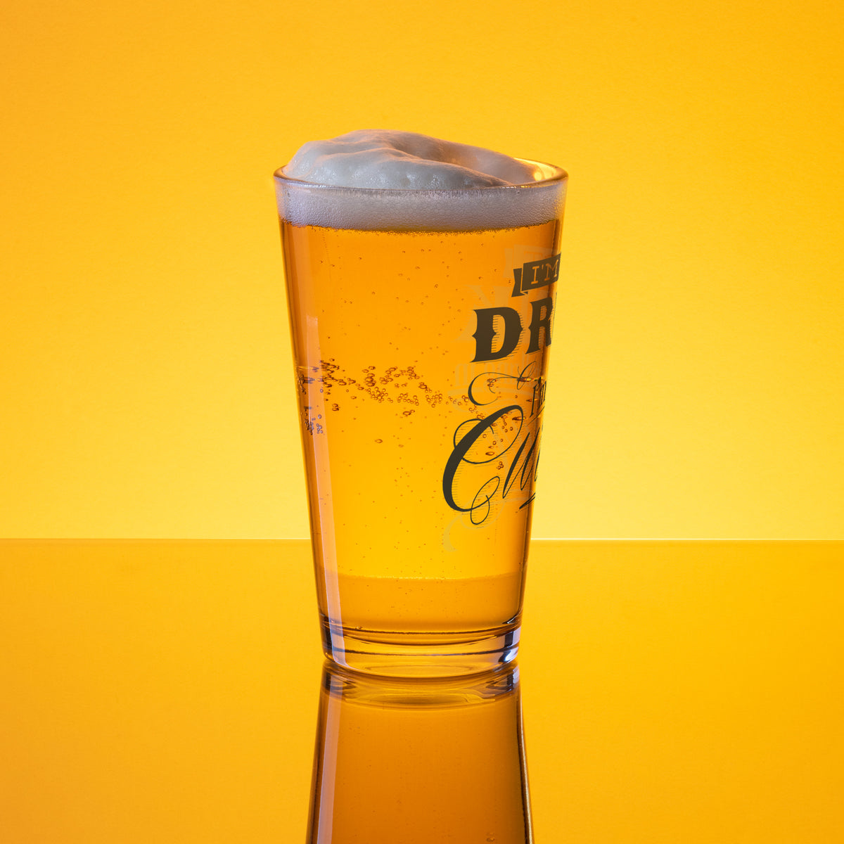 I&#39;m Not Drunk Shaker Pint Glass