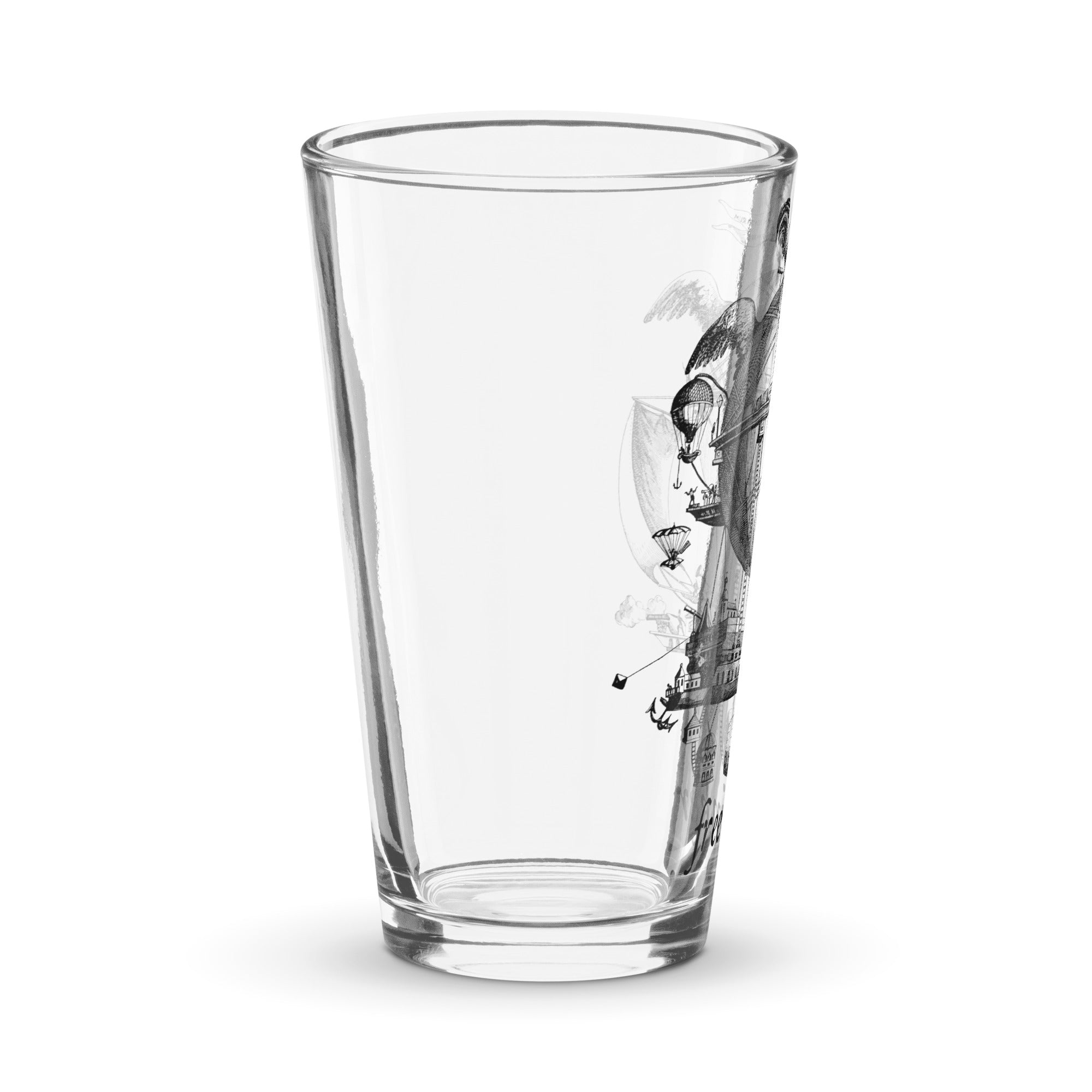 Free Thinker Shaker Pint Glass