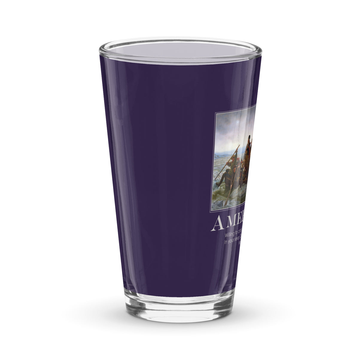 Americans Shaker Pint Glass