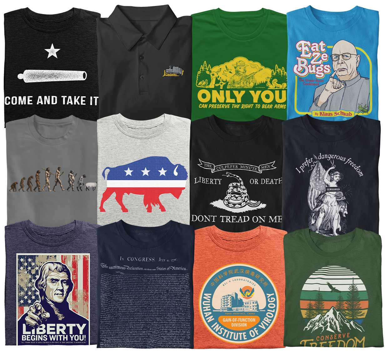 Liberty Maniacs Hawaiian Print Men's T-Shirt XL