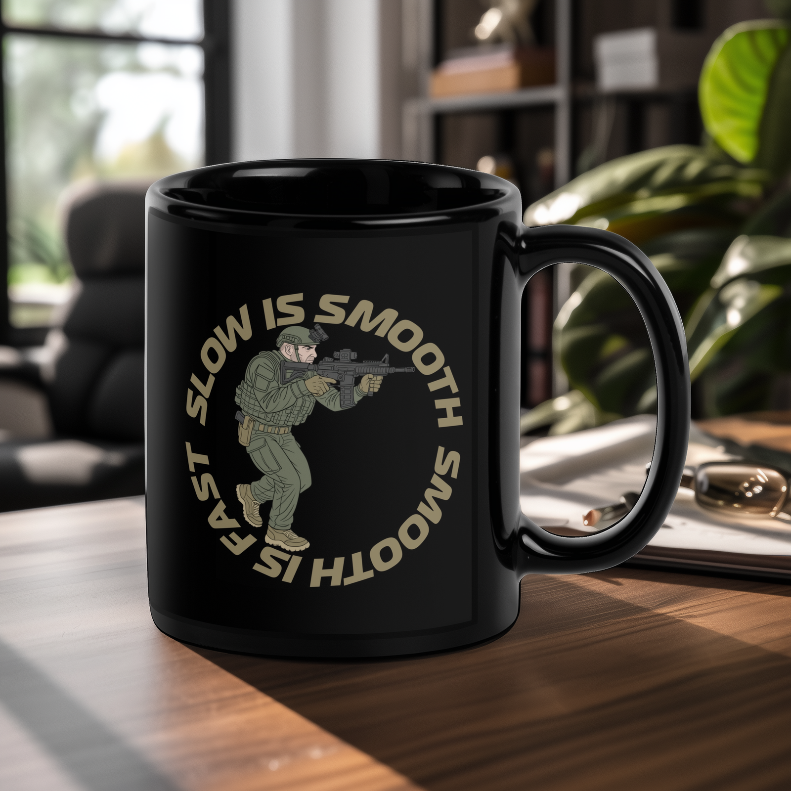 Slow is Smooth Smooth is Fast Mug