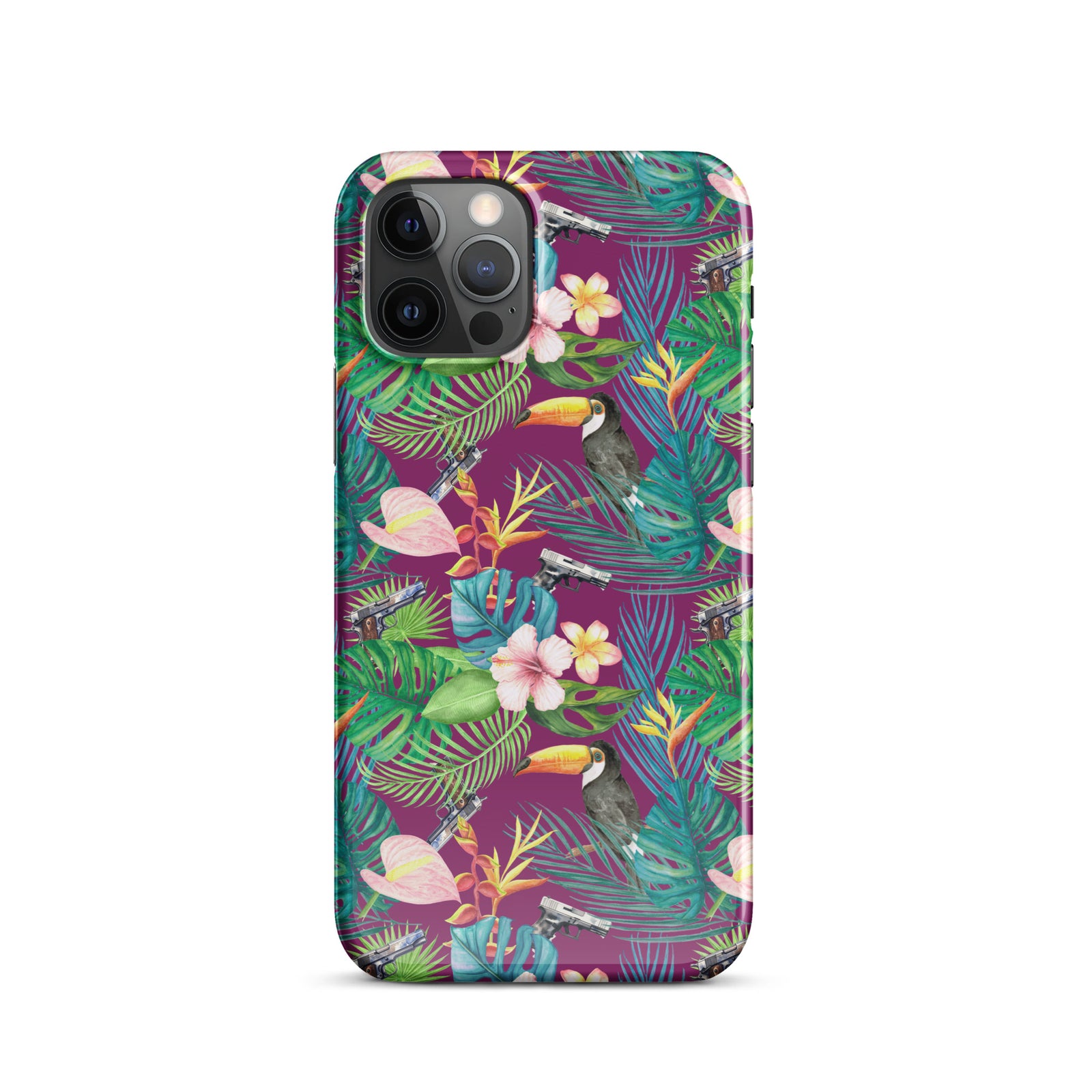 Hibiscus Bang Bang Hawaiian Snap case for iPhone®