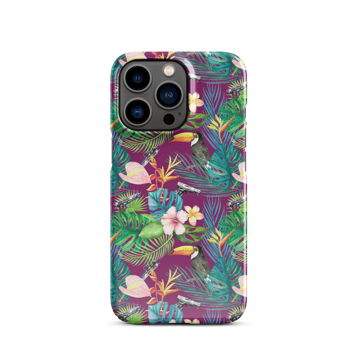 Hibiscus Bang Bang Hawaiian Snap case for iPhone®