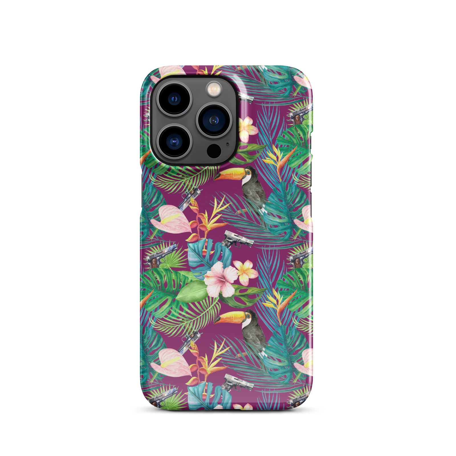 Hibiscus Bang Bang Hawaiian Snap case for iPhone®