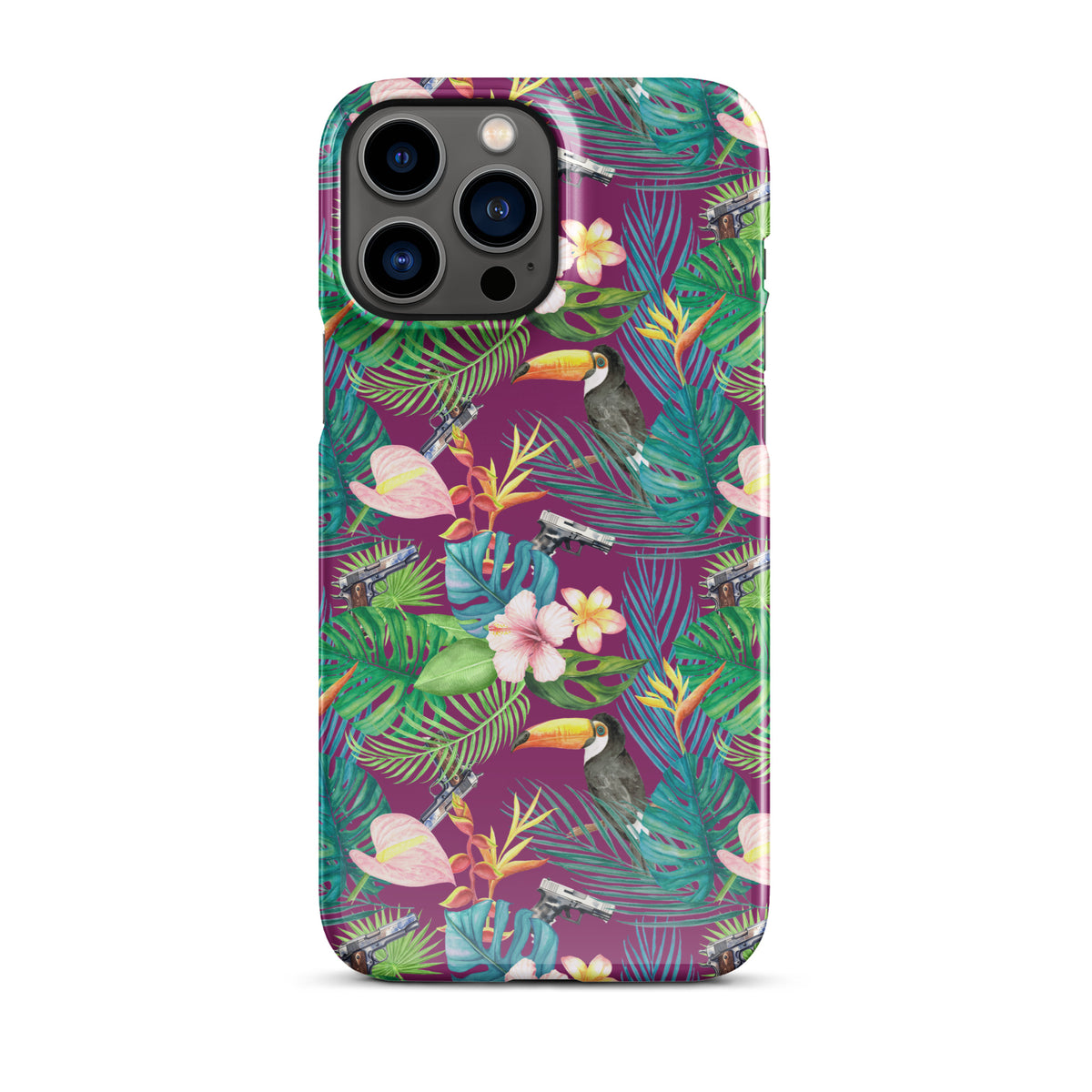 Hibiscus Bang Bang Hawaiian Snap case for iPhone®