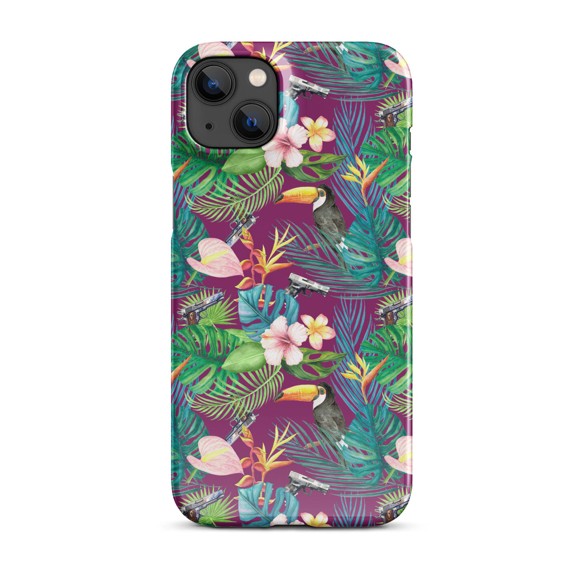 Hibiscus Bang Bang Hawaiian Snap case for iPhone®