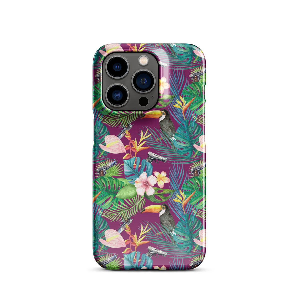 Hibiscus Bang Bang Hawaiian Snap case for iPhone®
