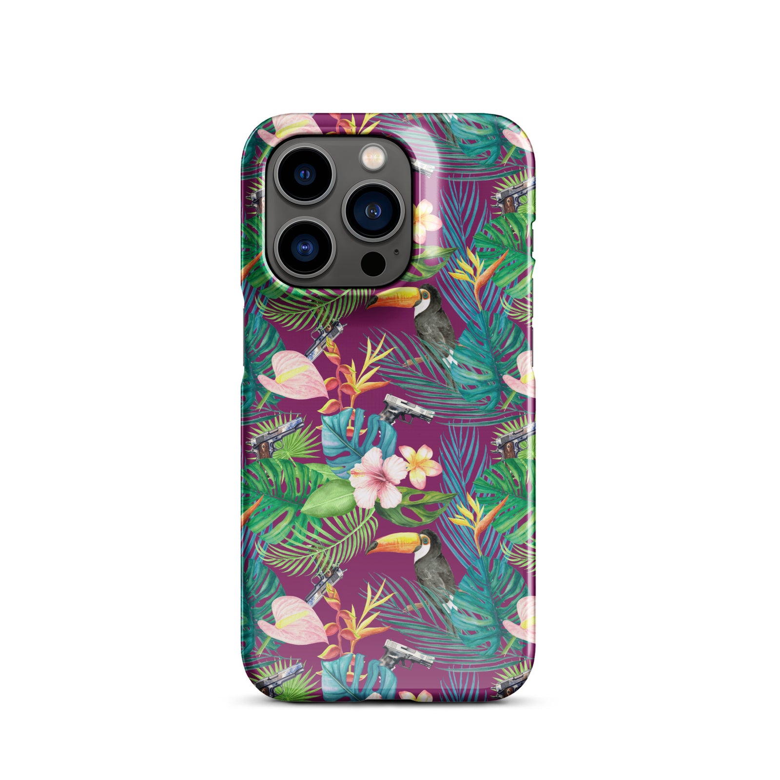 Hibiscus Bang Bang Hawaiian Snap case for iPhone®
