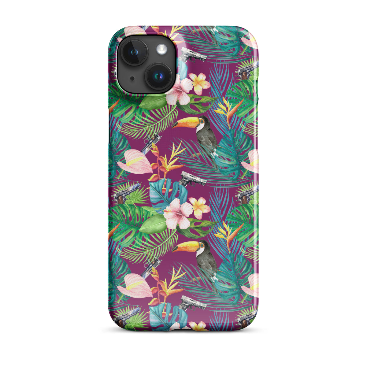 Hibiscus Bang Bang Hawaiian Snap case for iPhone®
