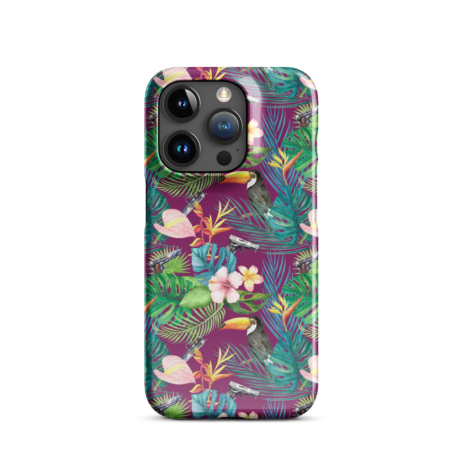 Hibiscus Bang Bang Hawaiian Snap case for iPhone®