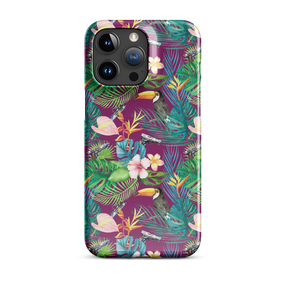 Hibiscus Bang Bang Hawaiian Snap case for iPhone®
