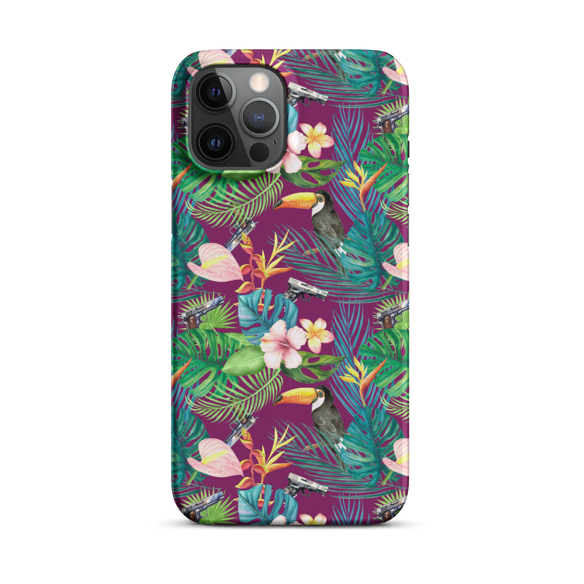 Hibiscus Bang Bang Hawaiian Snap case for iPhone®