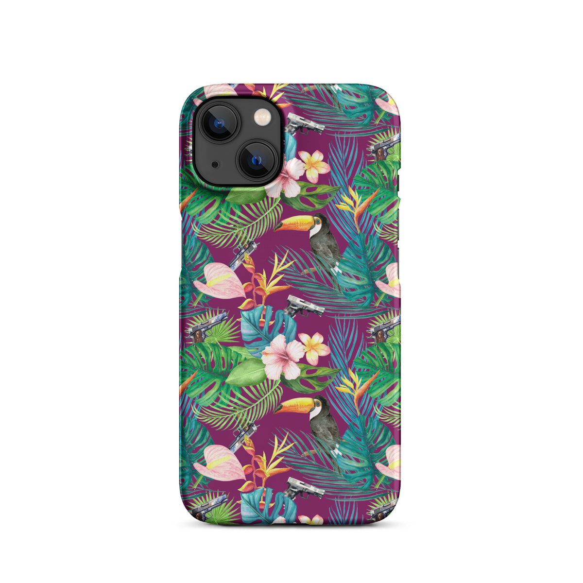 Hibiscus Bang Bang Hawaiian Snap case for iPhone®
