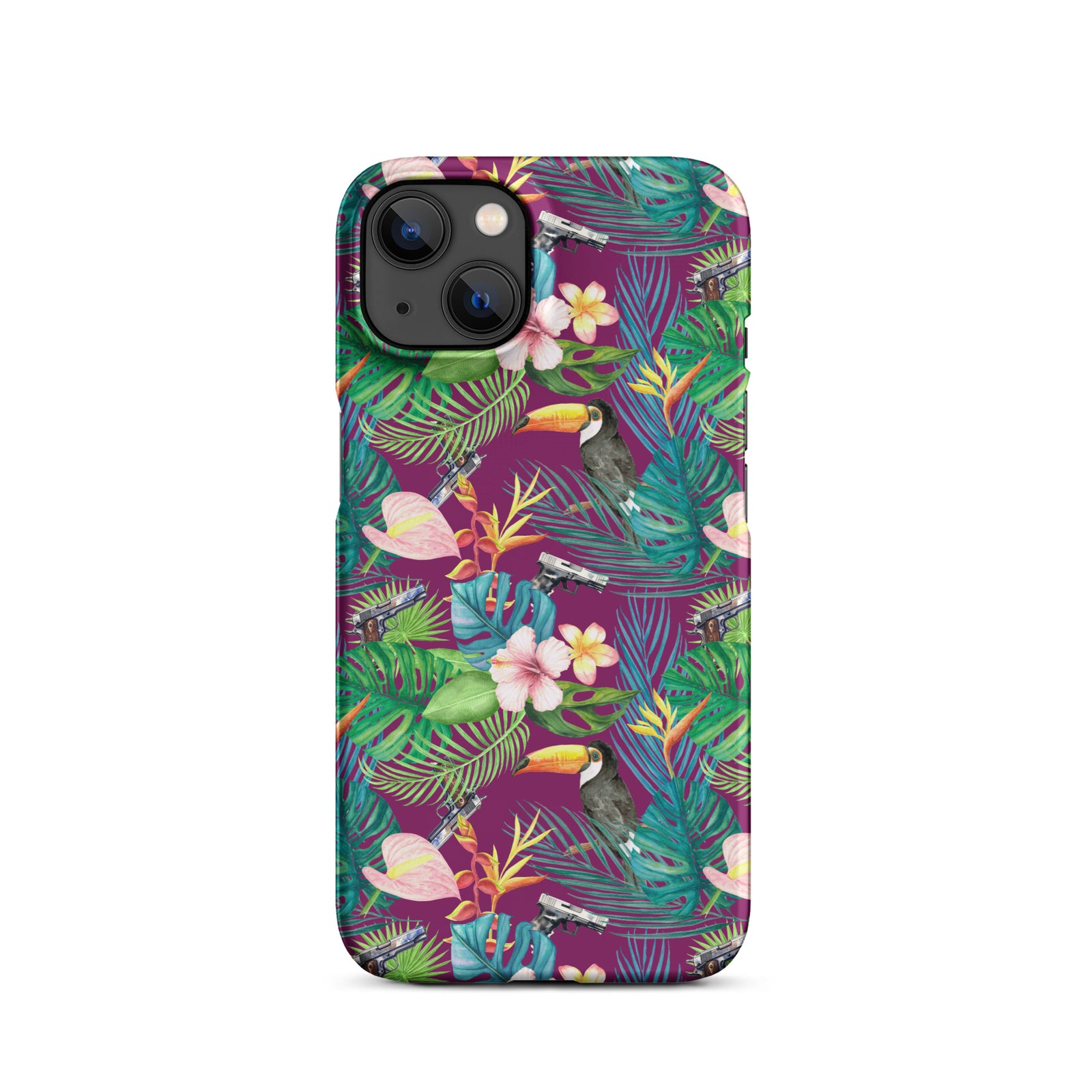 Hibiscus Bang Bang Hawaiian Snap case for iPhone®