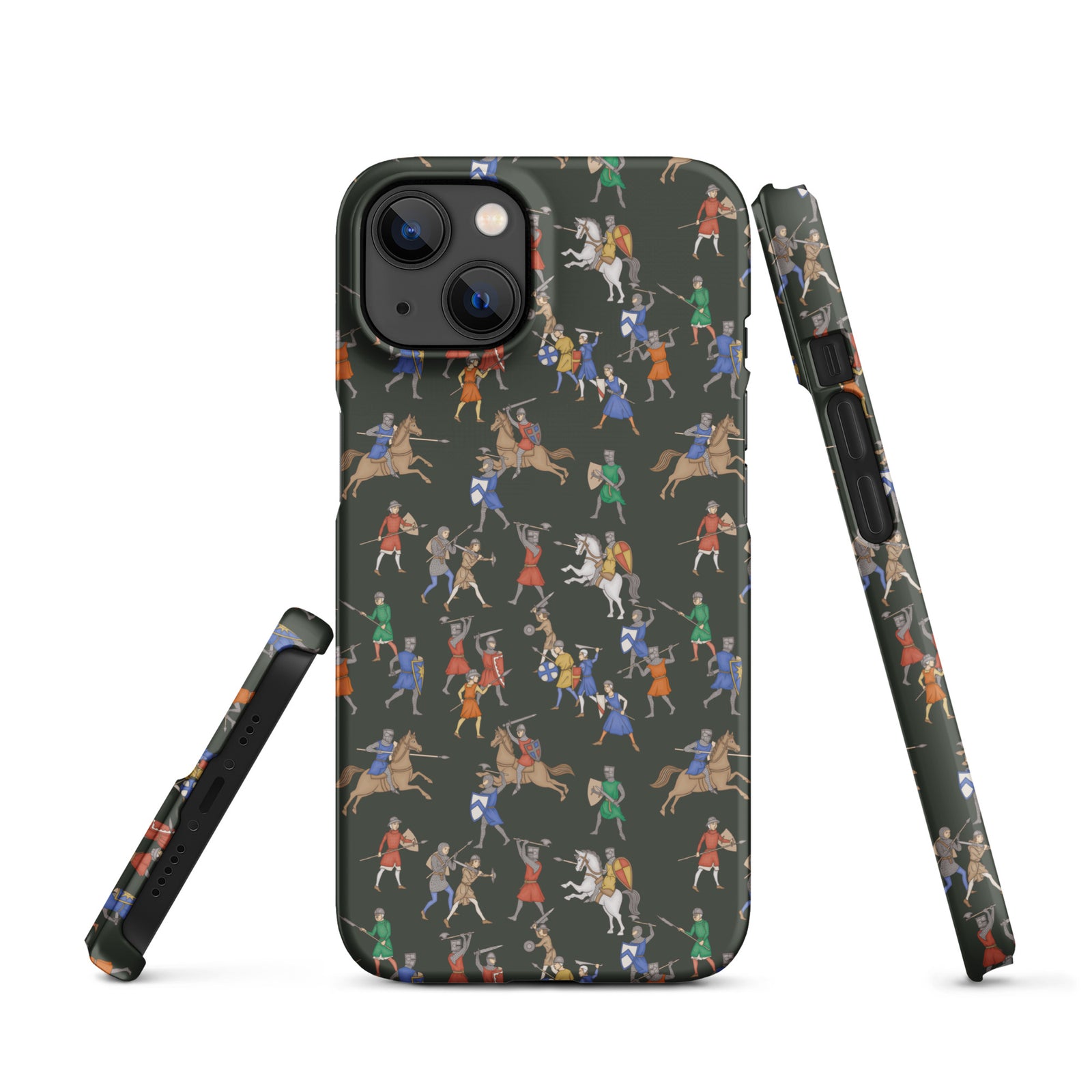 Medieval Battle Snap case for iPhone®